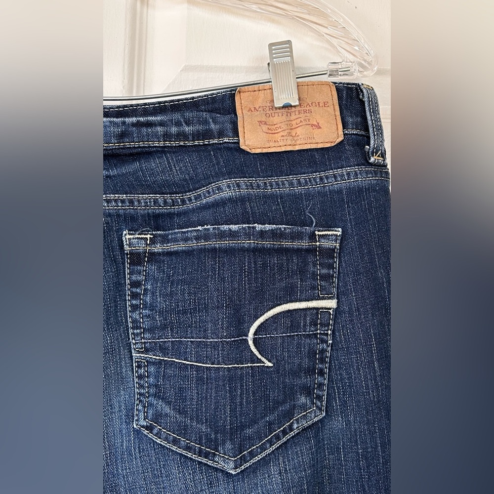 American Eagle Favorite Bootcut Jeans Size 14 Short - Picture 6 of 12
